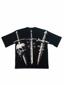 Blight Swords Heavyweight Oversized Tee